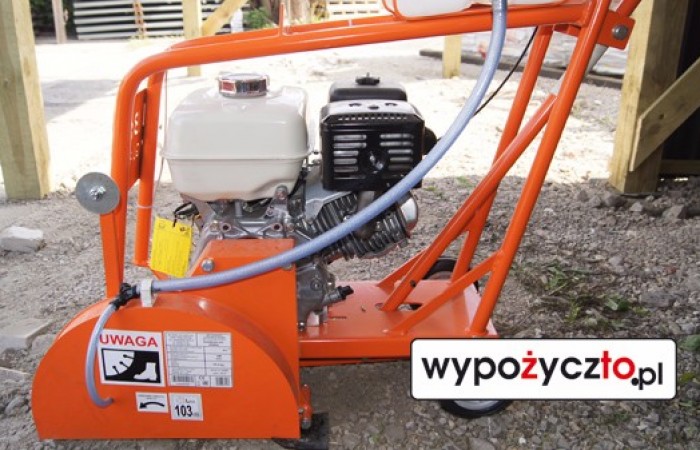 Przecinarka do betonu jezdna wypożyczalnia maszyn budowlanych ogrodowych najem maszyn wypożyczalnia zagęszcarek maszyn ogrodowych piotkrów bełchatów łowicz (5)