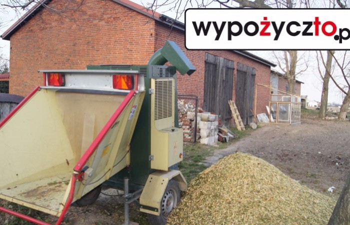 Rebak do drewna do gałęzi jezdny rozdrabniacz gałęzi